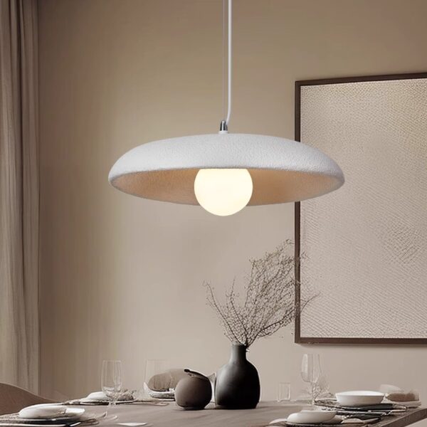 Tatami-Style Wabi-Sabi Chandelier - 图片 2