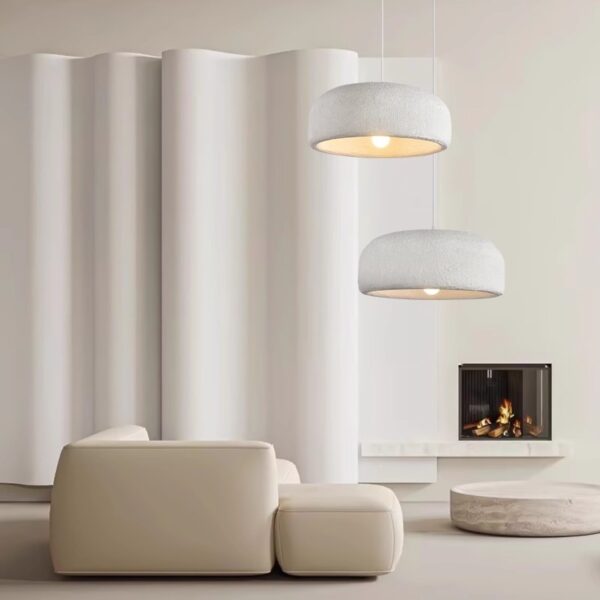 Warm Light Wabi-Sabi Chandelier for Ambiance - 图片 3