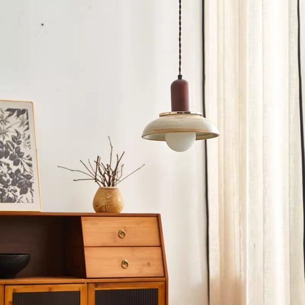 Ceramic Wooden Chandelier, Factory Direct Export - 图片 4