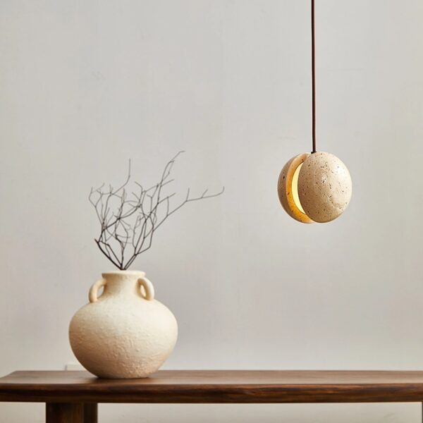 Vintage Distressed Resin Chandelier - 图片 3