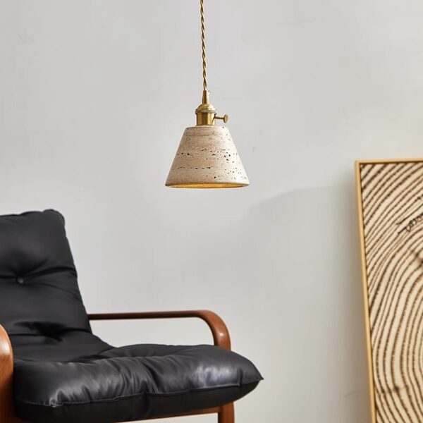 Ceramic Wooden Chandelier for Dining Table - 图片 3