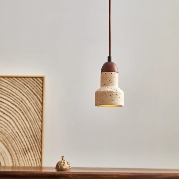 Handmade Ceramic Wooden Chandelier Factory - 图片 3