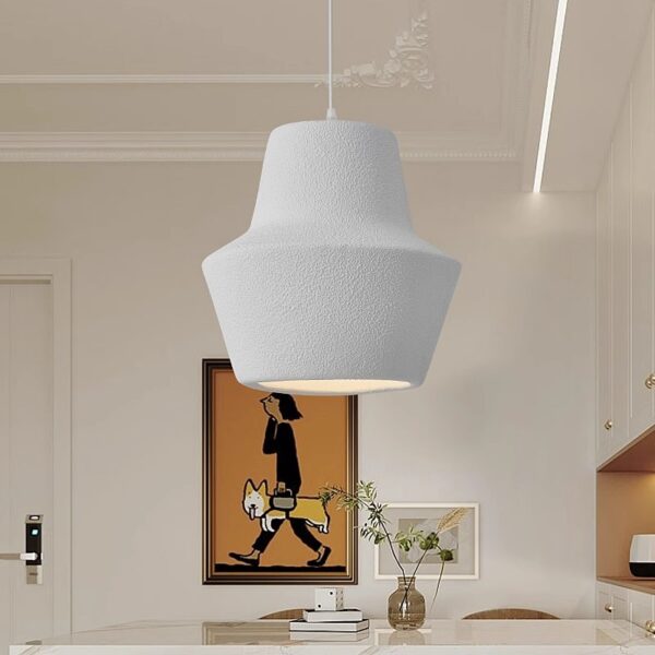 Tea Room Chandelier, Japanese Wabi-Sabi Style, Zen Space - 图片 3