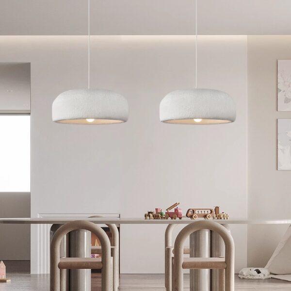 Warm Light Wabi-Sabi Chandelier for Ambiance - 图片 4