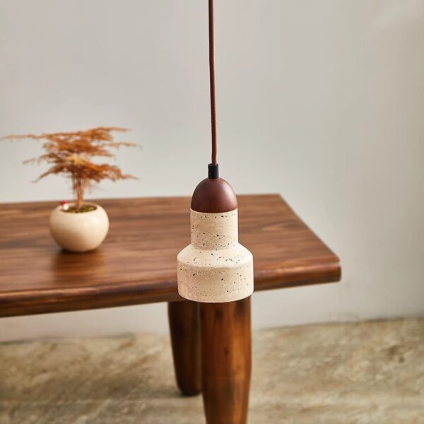Handmade Ceramic Wooden Chandelier Factory - 图片 4