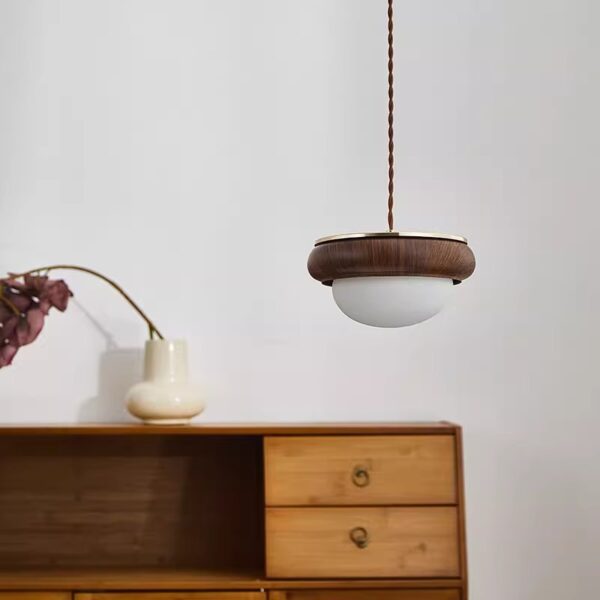 Ceramic & Wooden Chandelier for Export - 图片 4