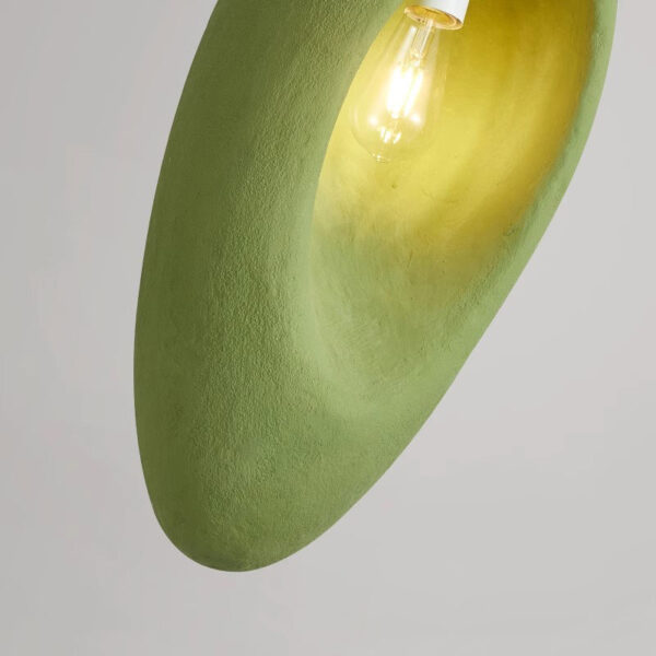 Single-Light Wabi-Sabi Chandelier - 图片 5