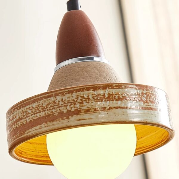 Ceramic Wooden Chandelier, Low MOQ for Cross-Border - 图片 2