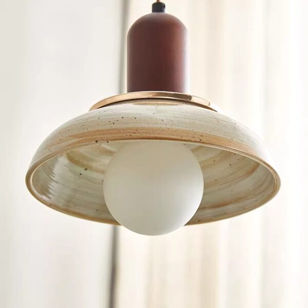 Ceramic Wooden Chandelier, Factory Direct Export - 图片 5