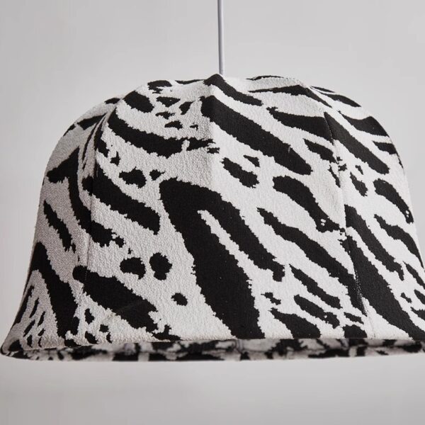 Artisanal Fabric Pendant Light - 图片 5