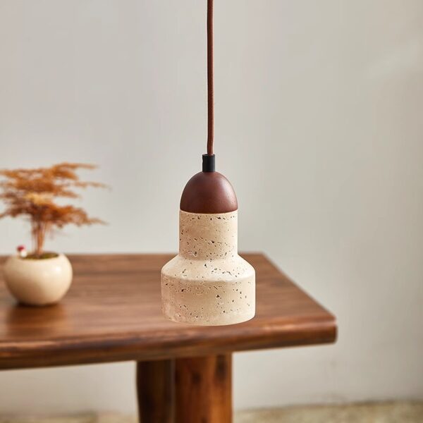 Handmade Ceramic Wooden Chandelier Factory - 图片 5