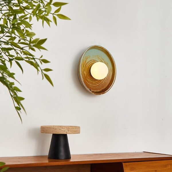 High-Glaze Ceramic  Wall Sconce - 图片 5