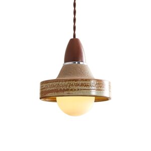 Ceramic Wooden Chandelier, Low MOQ for Cross-Border