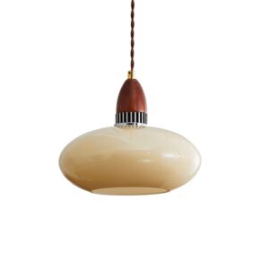 Cross-Border Ready Ceramic Wooden Chandelier, In-Stock