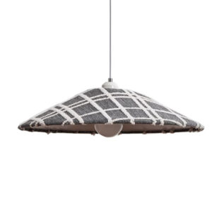 Artisanal Fabric Pendant Light