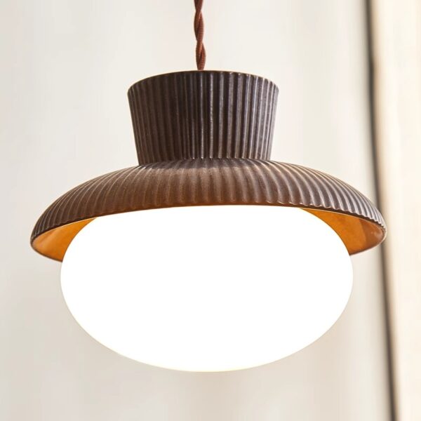2025 New Model Ceramic Wooden Chandelier for Export - 图片 6