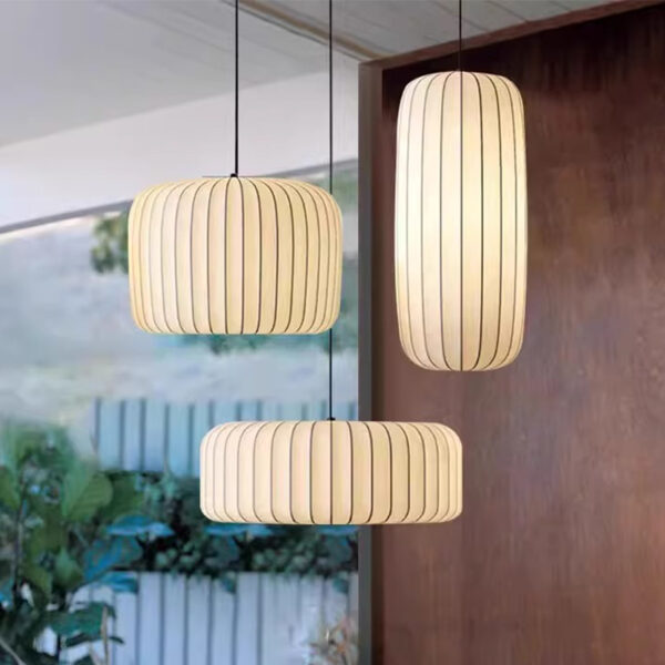 Combination Silk Chandelier Bar Lamp Decorative Chandelier - 图片 2