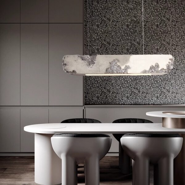 Japanese Wabi - Sabi Style Pendant Light for Dining Room - 图片 2