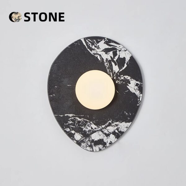 Handcrafted Natural Slab Wall Lighting - 图片 2