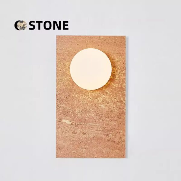 Luxury Italian Marble Wall Sconce - 图片 2