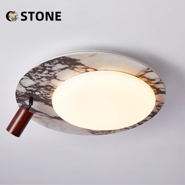 Bulgari ceiling lamp bedroom lamp natural stone lamp - 图片 2