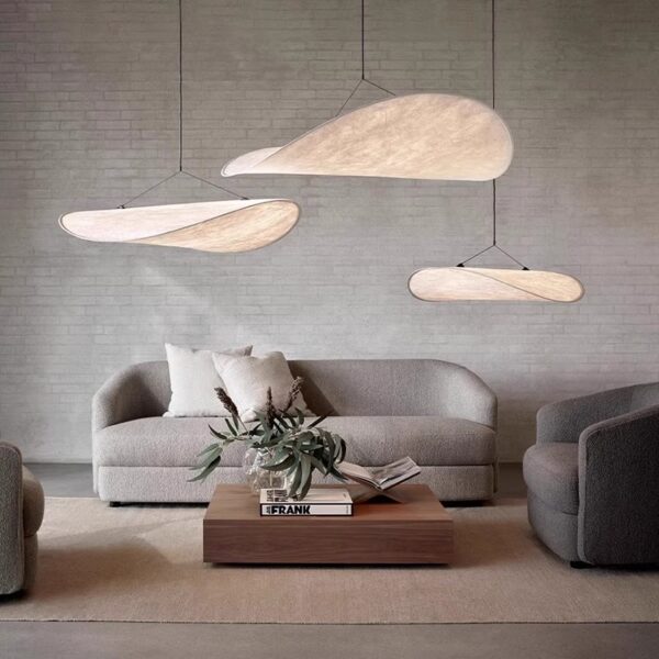 Original design silk chandelier sailboat lamp - 图片 2
