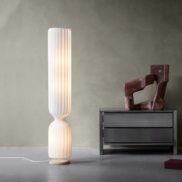 Silk floor lamp warm lamp living room lamp bedroom lamp - 图片 3
