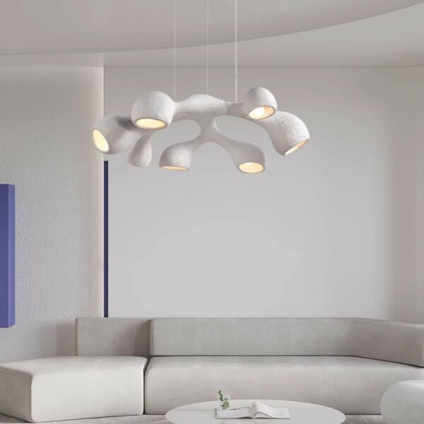 Special-shaped chandeliers for hotel engineering lighting - 图片 3