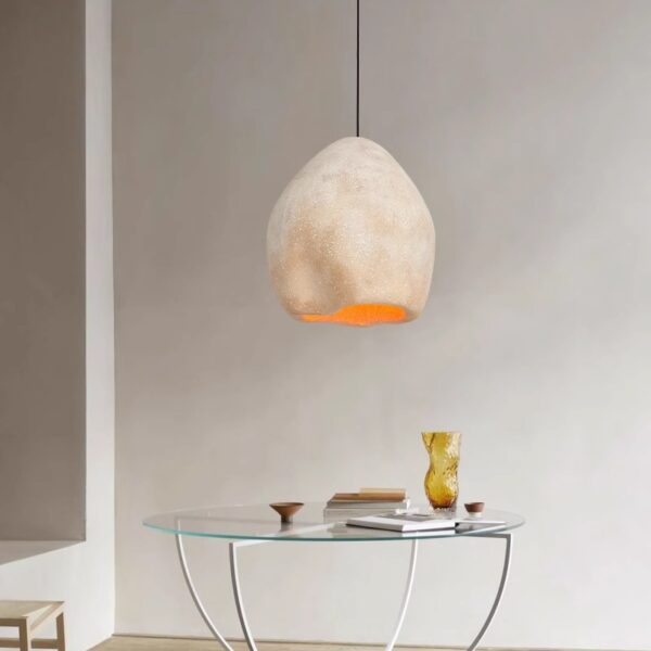 Orange and white chandeliers, living room lights, dining room lights. - 图片 3