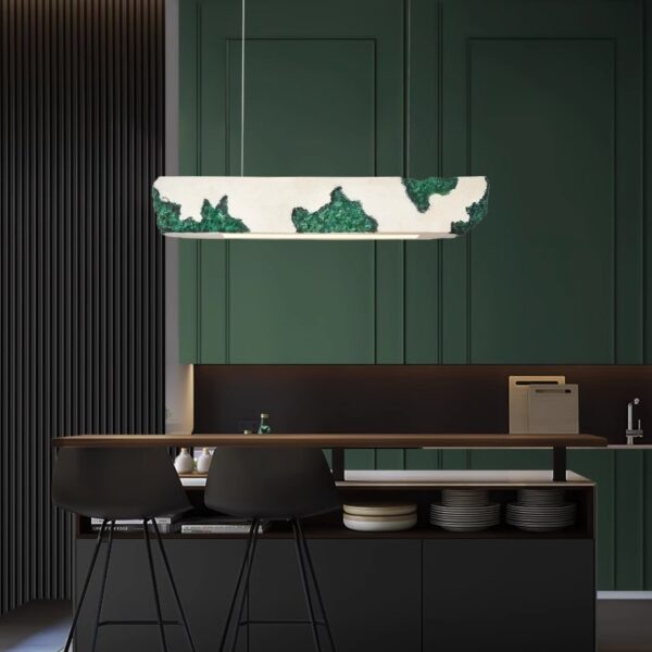 Japanese Wabi - Sabi Style Pendant Light for Dining Room - 图片 3