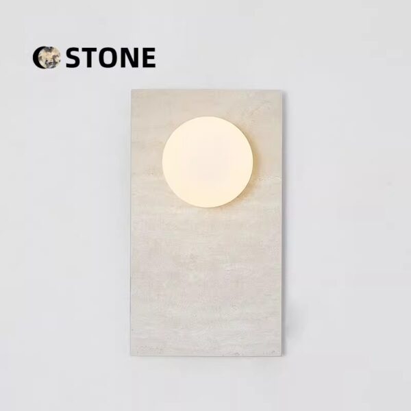 Luxury Italian Marble Wall Sconce - 图片 3