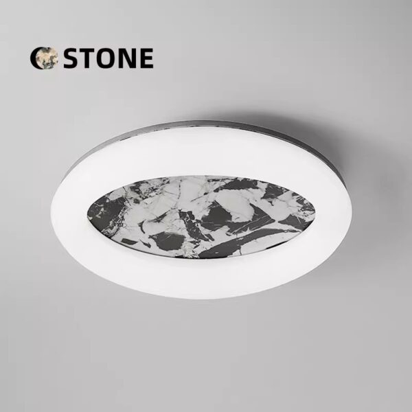 Natural marble ceiling lamps wholesale lamps factory - 图片 3