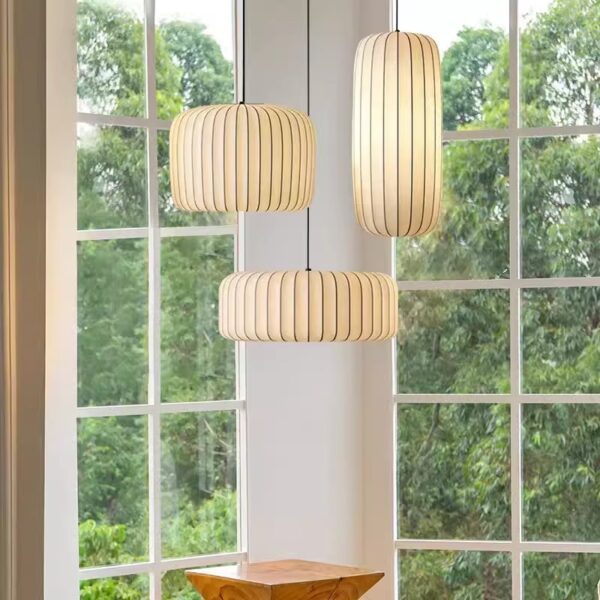 Combination Silk Chandelier Bar Lamp Decorative Chandelier - 图片 4