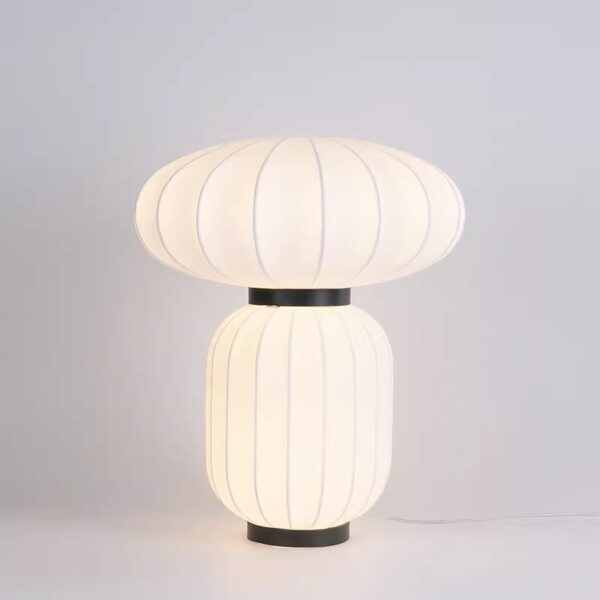 Lantern table lamp handmade silk lamp button switch decorative table lamp - 图片 4