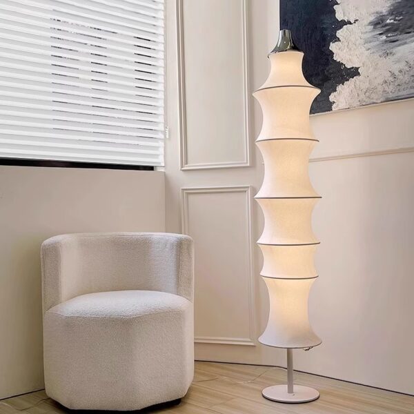 Bamboo lamp Silk floor lamp Living room lamp - 图片 4