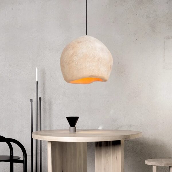 Orange and white chandeliers, living room lights, dining room lights. - 图片 4