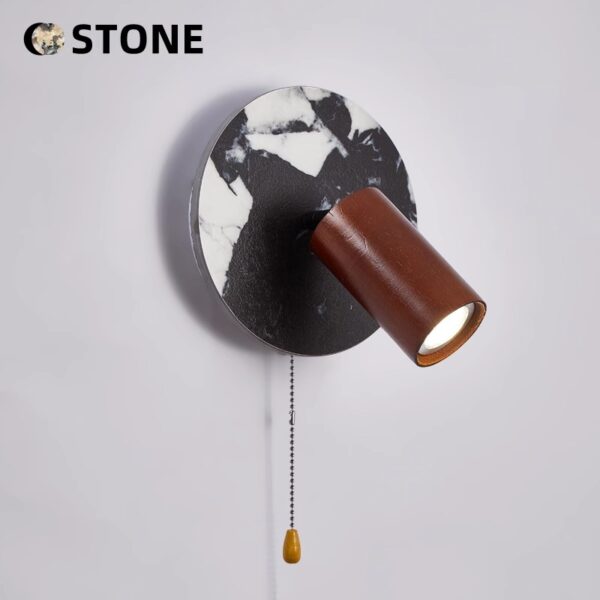 Integrated LED Natural Stone Wall Light - 图片 4