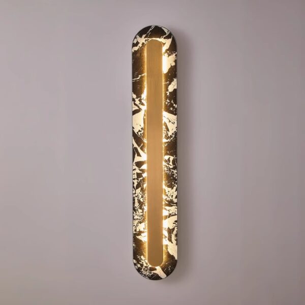 Custom Bvlgari Style Natural Slab Wall Lamp - 图片 4