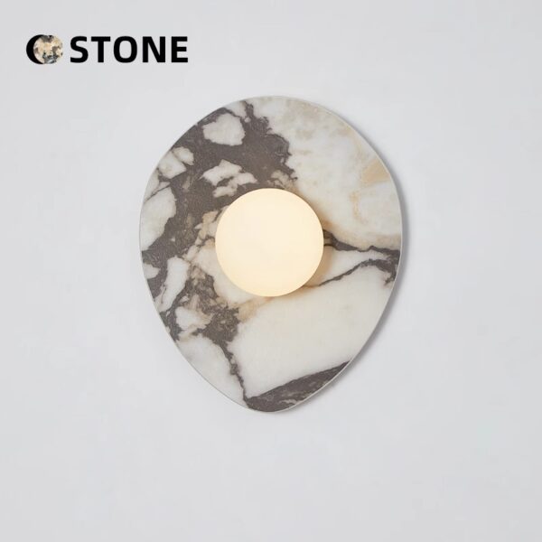 Handcrafted Natural Slab Wall Lighting - 图片 4