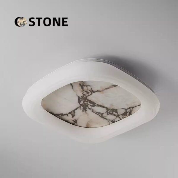 Natural marble ceiling lamp MOQ<1 factory direct sales - 图片 4
