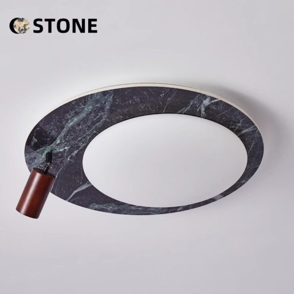 Bulgari ceiling lamp bedroom lamp natural stone lamp - 图片 4