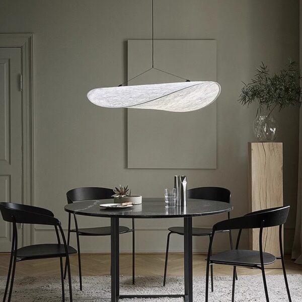 Original design silk chandelier sailboat lamp - 图片 4