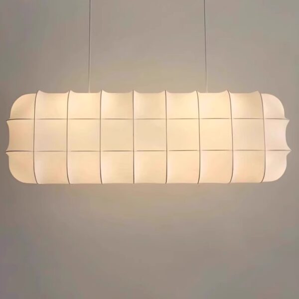 Large chandelier silk lamp restaurant lamp - 图片 4