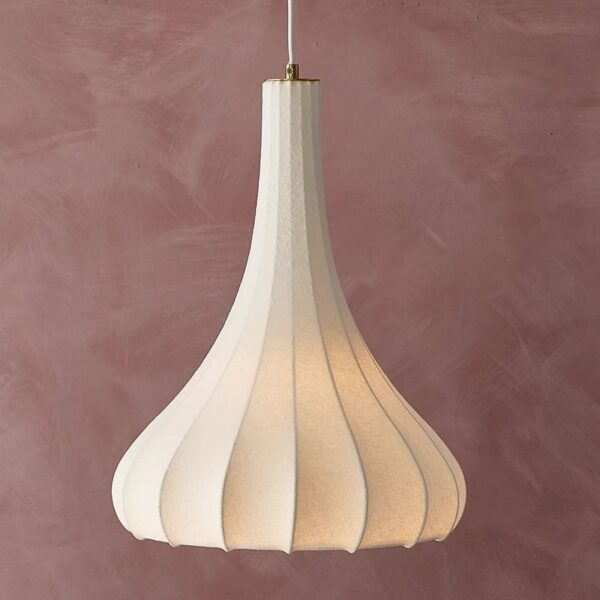Italian Silk Cloth Pendant Lights Creative Living Room - 图片 5