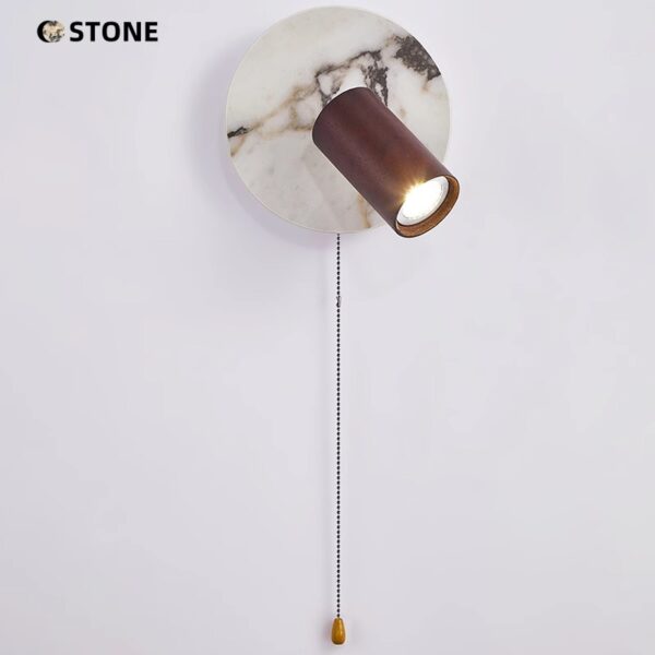 Integrated LED Natural Stone Wall Light - 图片 5