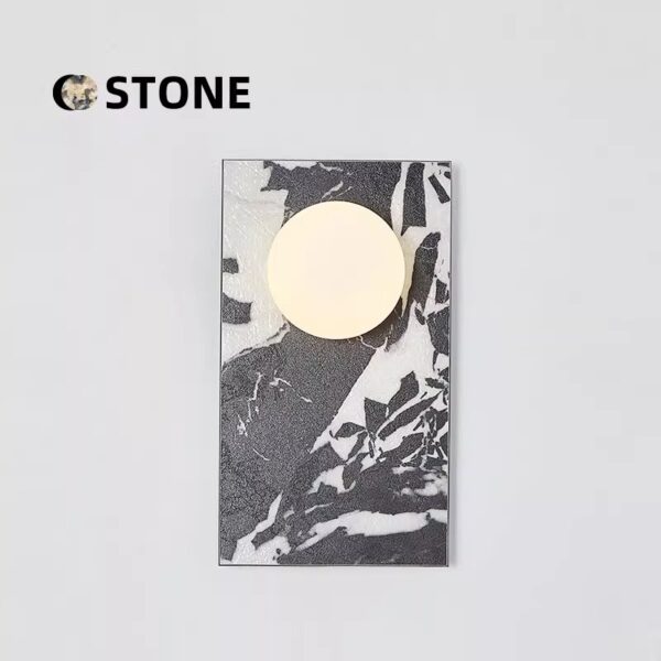 Luxury Italian Marble Wall Sconce - 图片 5