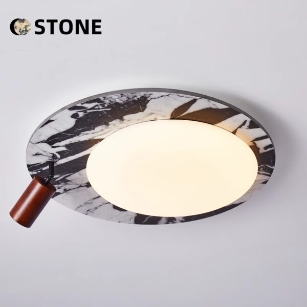 Bulgari ceiling lamp bedroom lamp natural stone lamp - 图片 5