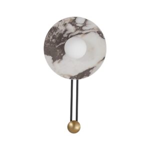Bvlgari White Natural Stone Sconce