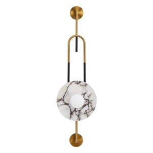 Commercial Space Custom Marble Sconce