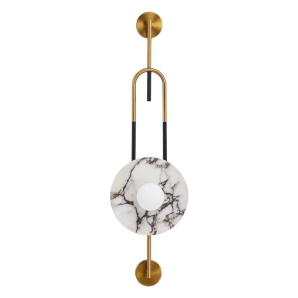 Commercial Space Custom Marble Sconce